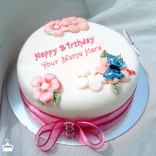 Birthday Cake for Sister With Name