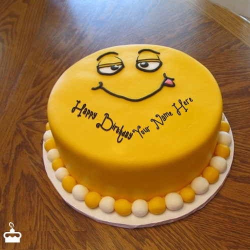 Funny Cake for Kids With Name